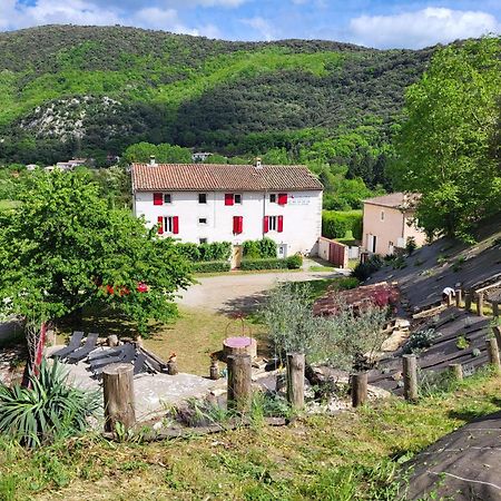 Chambre D'Hote Le Clos D'Audio A Riols Kültér fotó