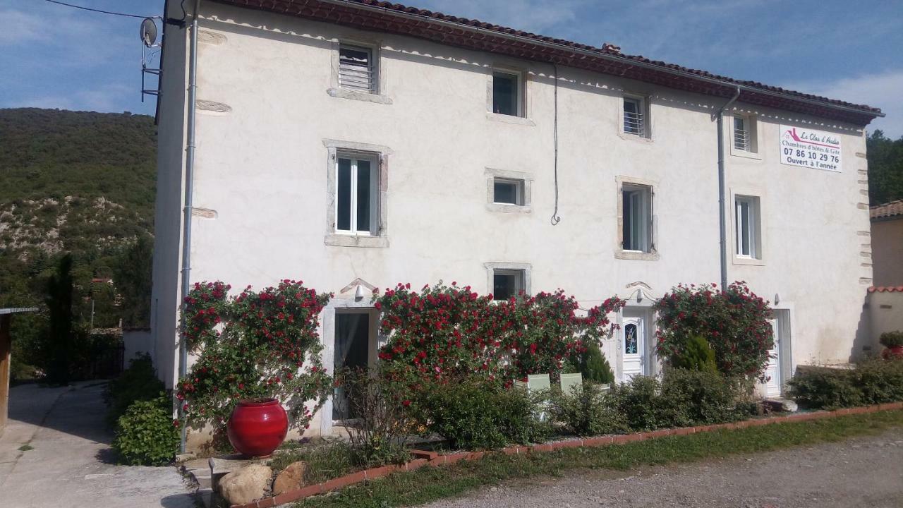 Chambre D'Hote Le Clos D'Audio A Riols Kültér fotó